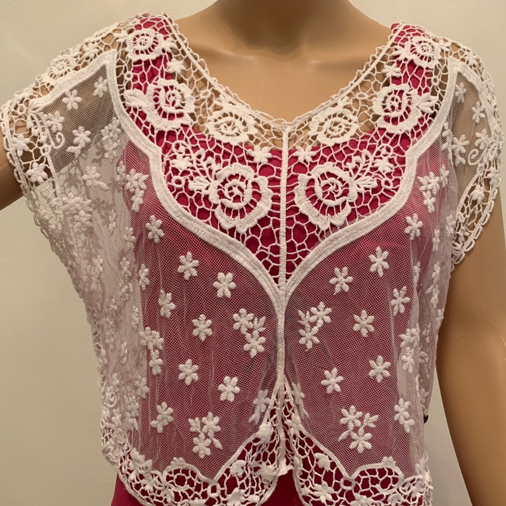 Abercrobie & Fitch Lace Top One Size